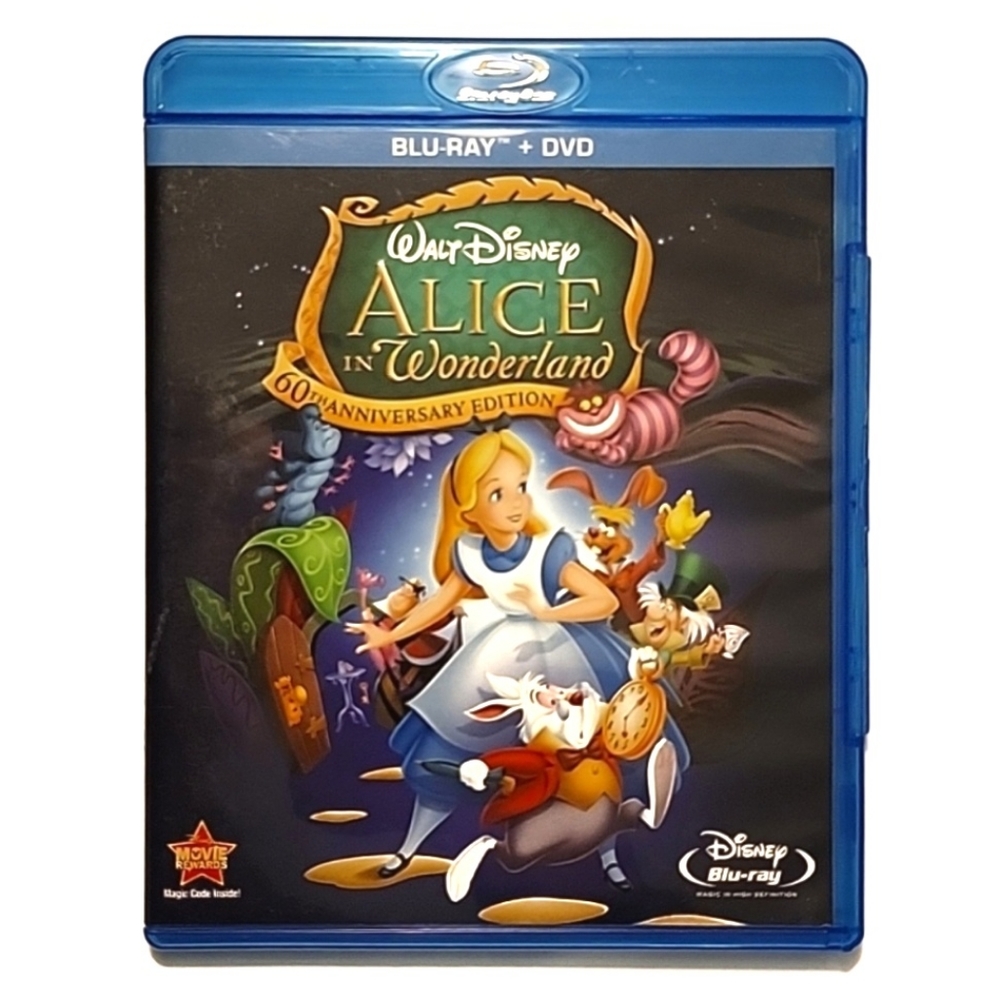 Walt Disney's Alice in Wonderland 60th Anniversary Blu-Ray & DVD